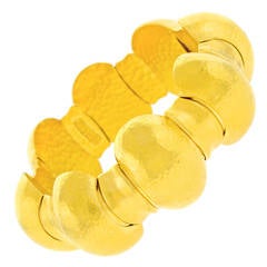 Vintage Lalaounis Modernist Gold Bracelet
