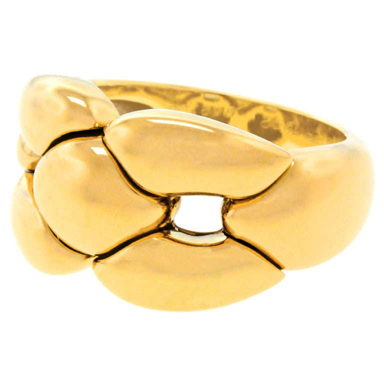 Cartier Gold Link Ring