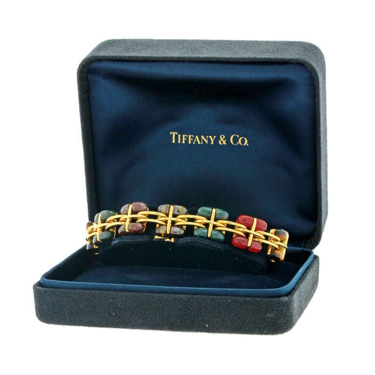 Tiffany & Co. Biscayne Hard-Stone Bracelet