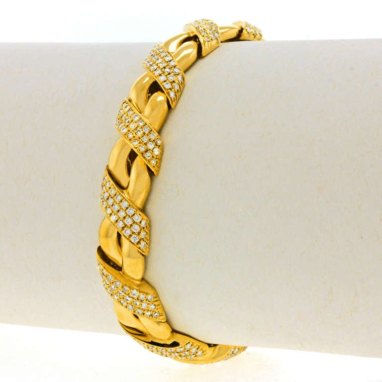 Chaumet Diamond Bracelet In Excellent Condition In Litchfield, CT