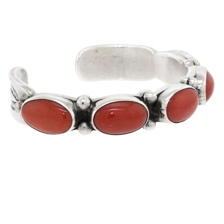 Navajo Coral Bracelet 2