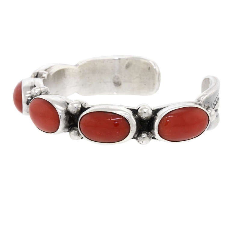 Navajo Coral Bracelet 3