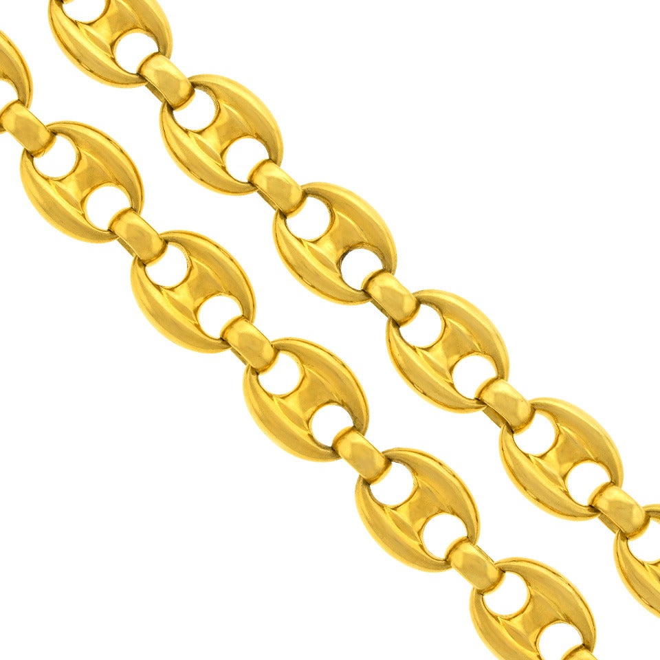 Tannler 36 Inch Anchor Chain Necklace 2