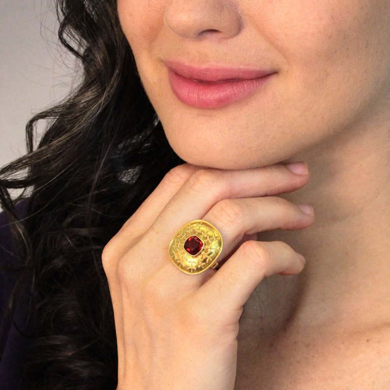 Women's Meister 1.50 Carat Madeira Citrine Ring