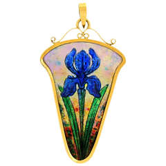 Arts and Crafts Enamel Pendant