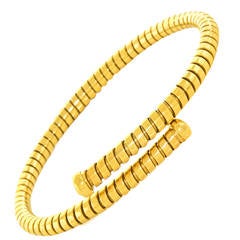 Bulgari Tubogas Gold Bracelet