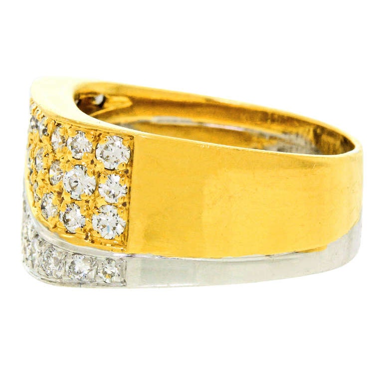 Fabulous Seventies Diamond & Gold Ring 3