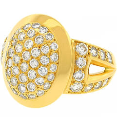 Cartier Diamond Pave Ring
