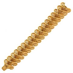 Exceptional French Gold Bracelet