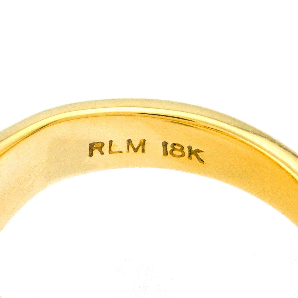 Women's Robert Lee Morris Biomorphic Ring in Gold
