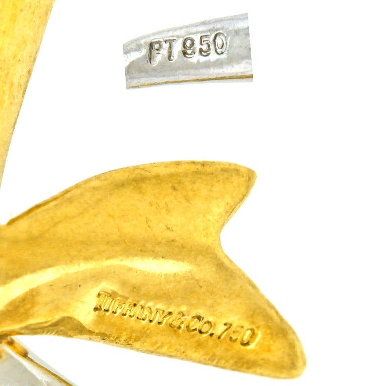 Tiffany & Co. Diamond Set Butterfly Brooch 1