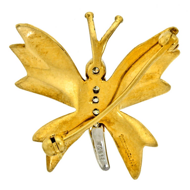 Tiffany & Co. Diamond Set Butterfly Brooch 3