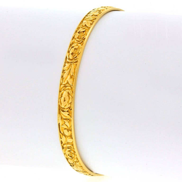 Women's Tiffany & Co. Antique Gold Bangle Bracelet