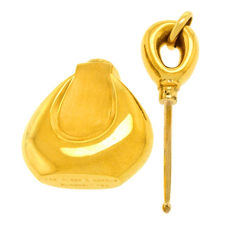 Van Cleef & Arpels Gold Perfume Pendant 6