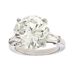 Vintage 9.25 Carat Diamond Ring