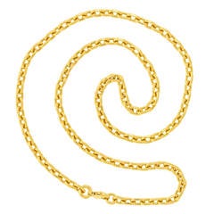 Bulgari Gold Chain Necklace