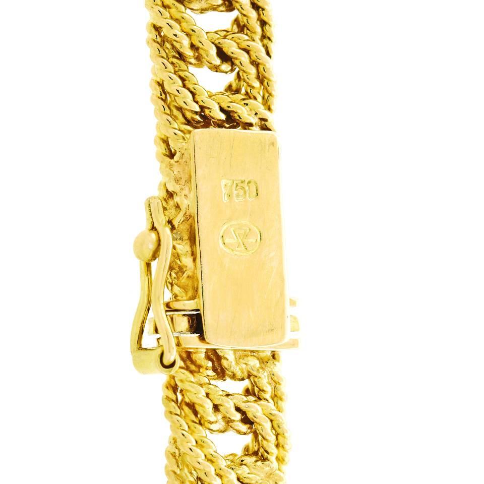 Elegant Gubelin Diamond-Set Gold Necklace 1