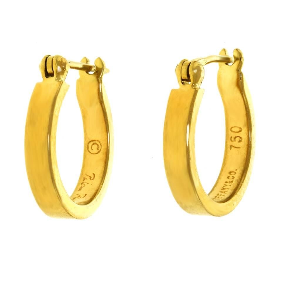 Tiffany & Co. Paloma Picasso Gold Earrings 3