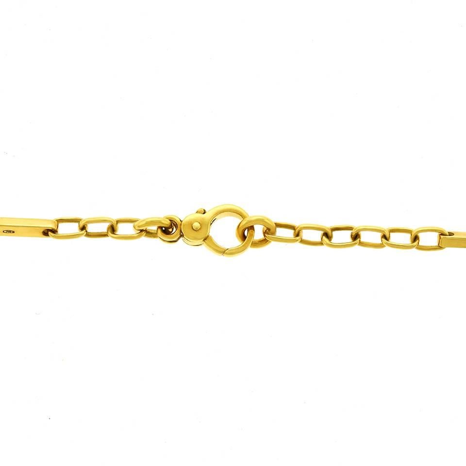 Fabulous Long Pomellato Gold Necklace 4