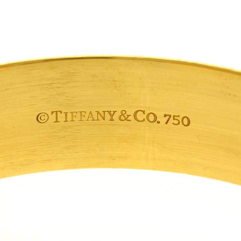 Tiffany & Co. Gold Bangle Bracelet 1