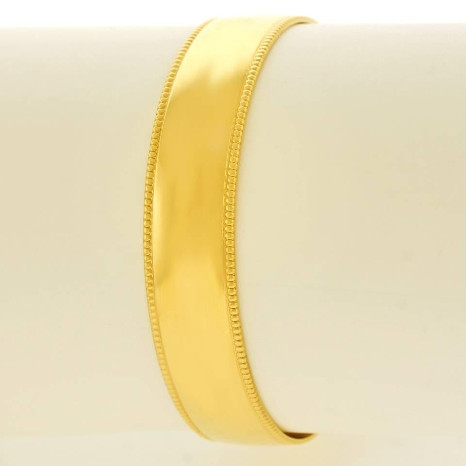 Tiffany & Co. Gold Bangle Bracelet 3