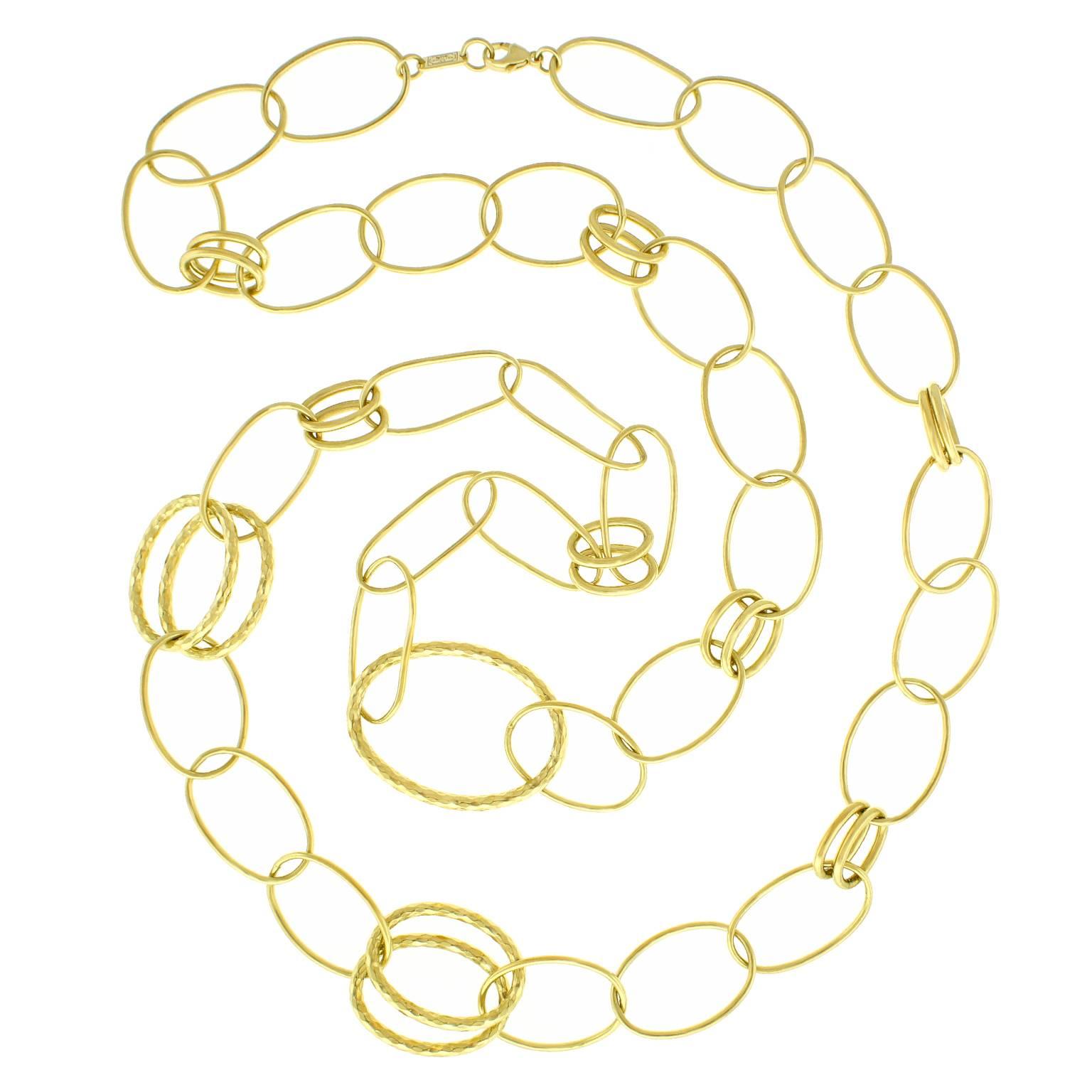 Ippolita "Glamazon" Long Gold Chain Necklace