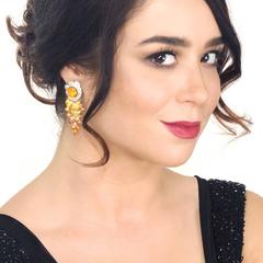 Spectacular Adler of Geneva Sapphire and Diamond Earrings