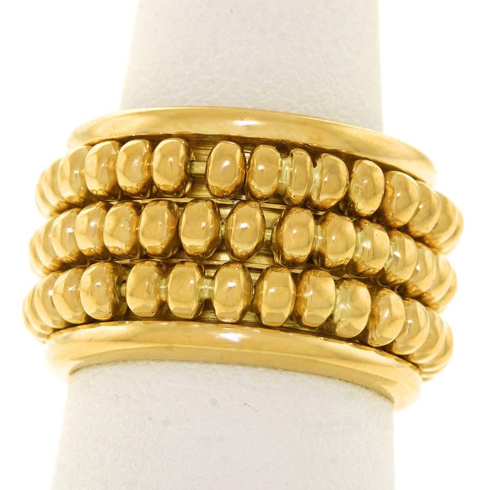 Women's Chaumet Gold Abacus Ring