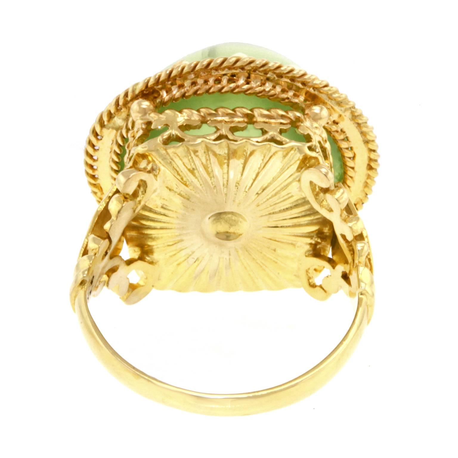 Collection No.1 Alchemy “Victorian Adorned” Prinite and Gold Ring 3