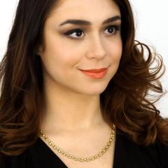 Gold Anchor Chain Necklace