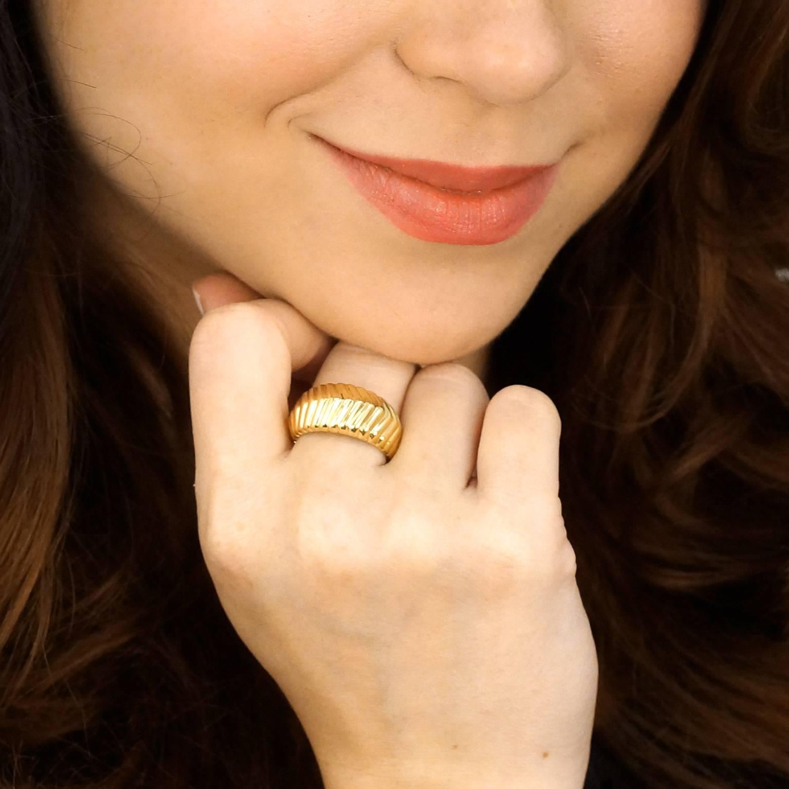 Women's or Men's Tiffany & Co. Gold “Cordis” Ring