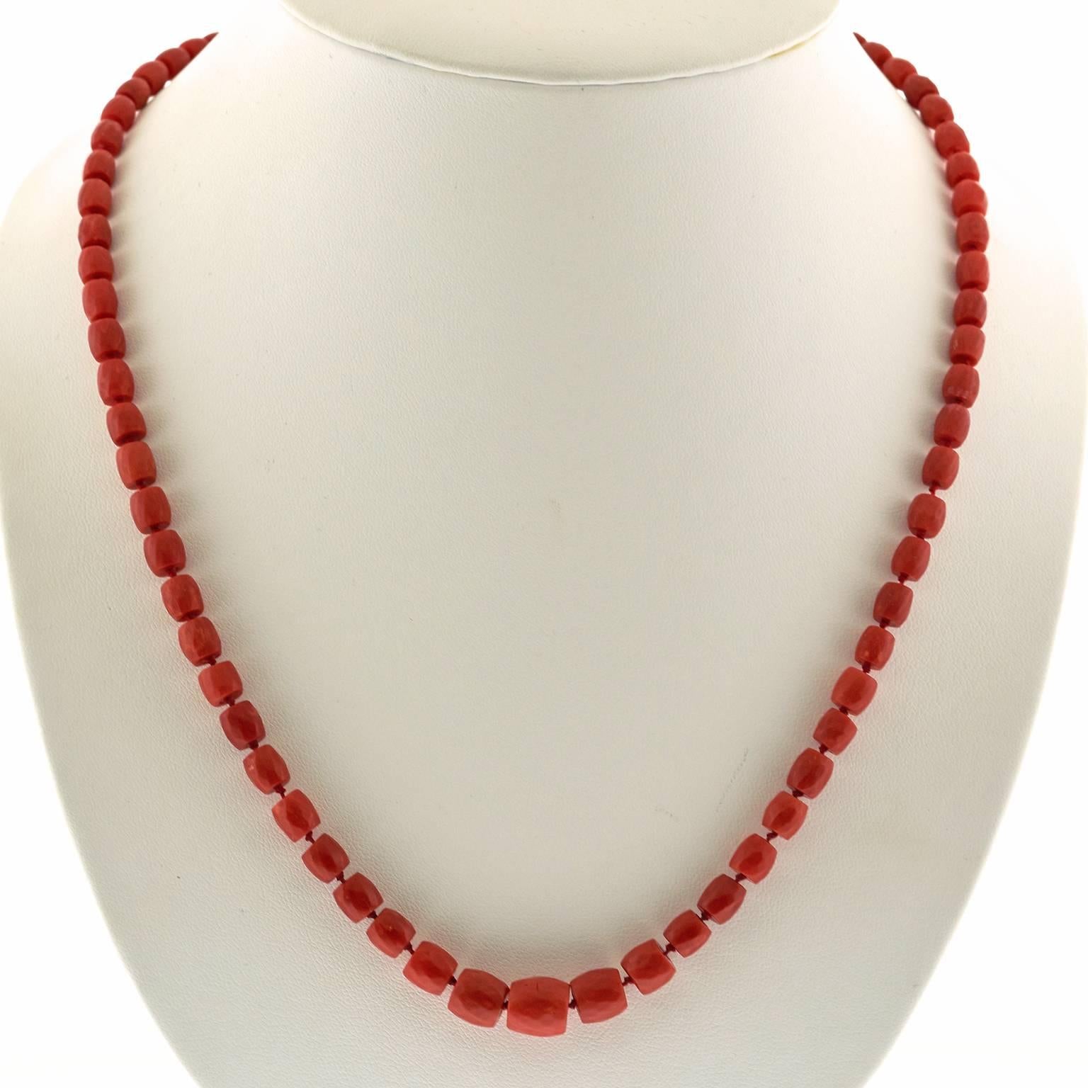 Natural Coral Necklace 4