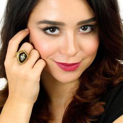 Huge 1950s Antique Style Ring