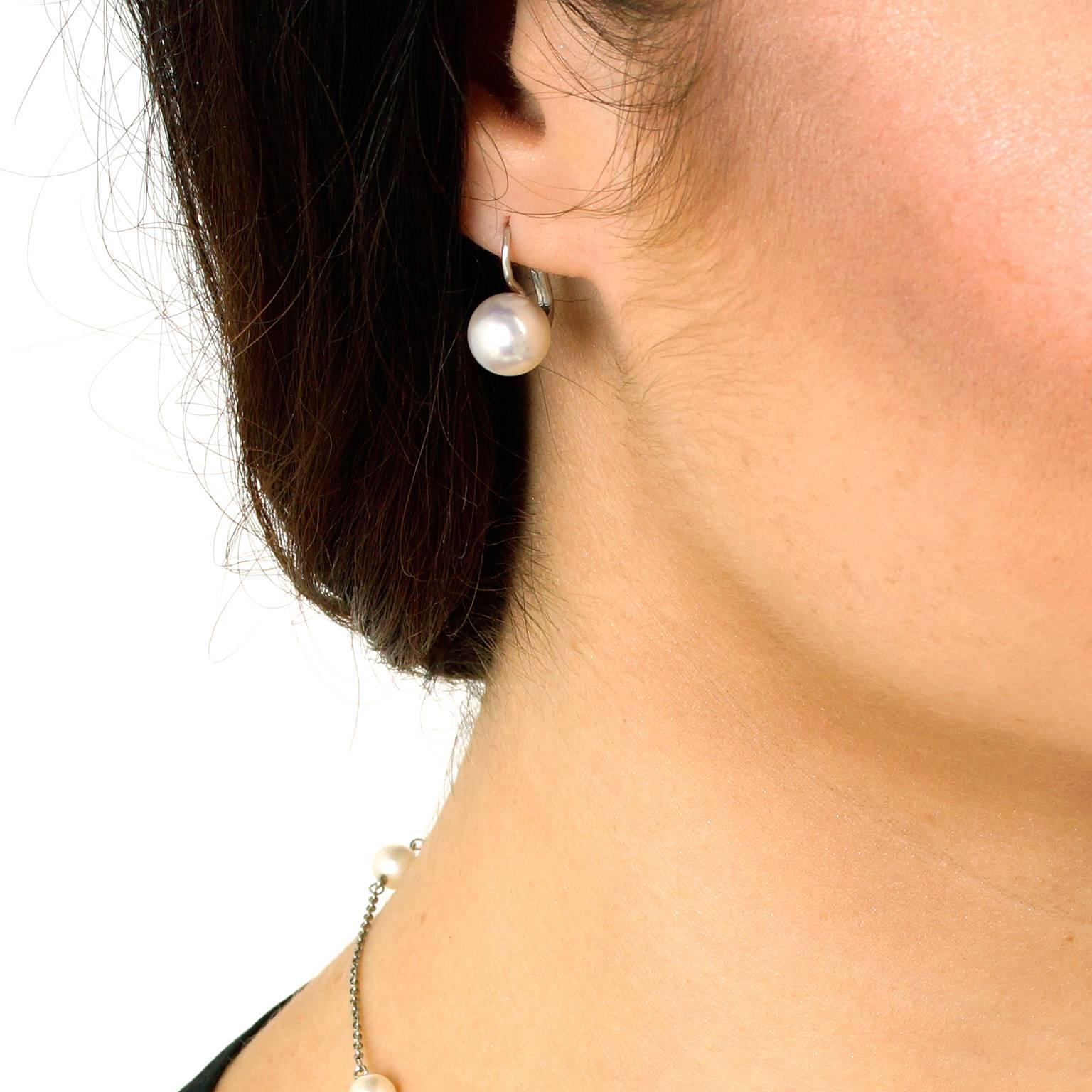 mikimoto classic drop earrings