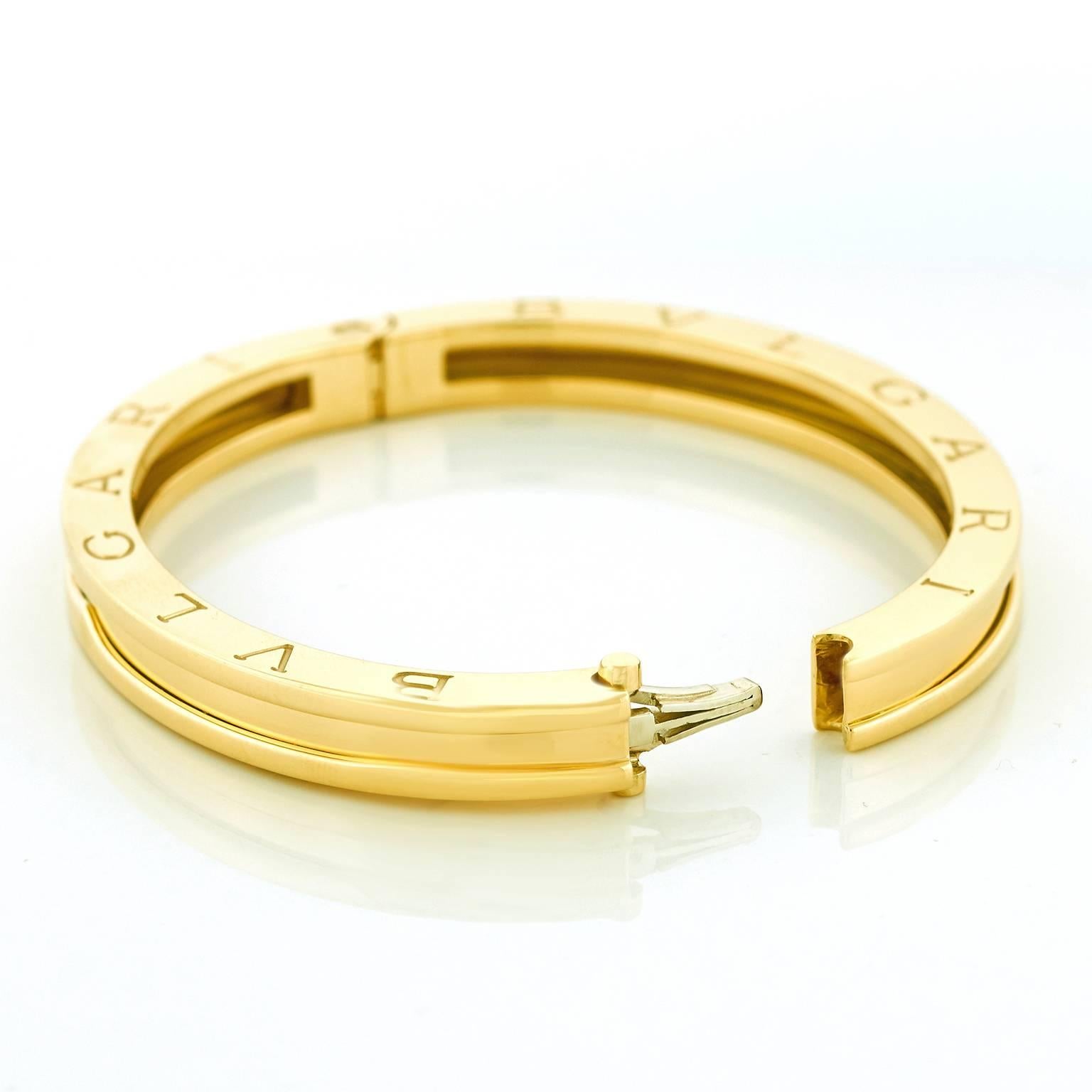 Bulgari “Zero” Gold Bracelet 3