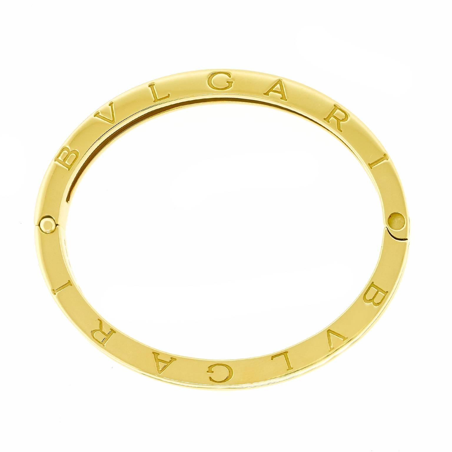 Bulgari “Zero” Gold Bracelet 4