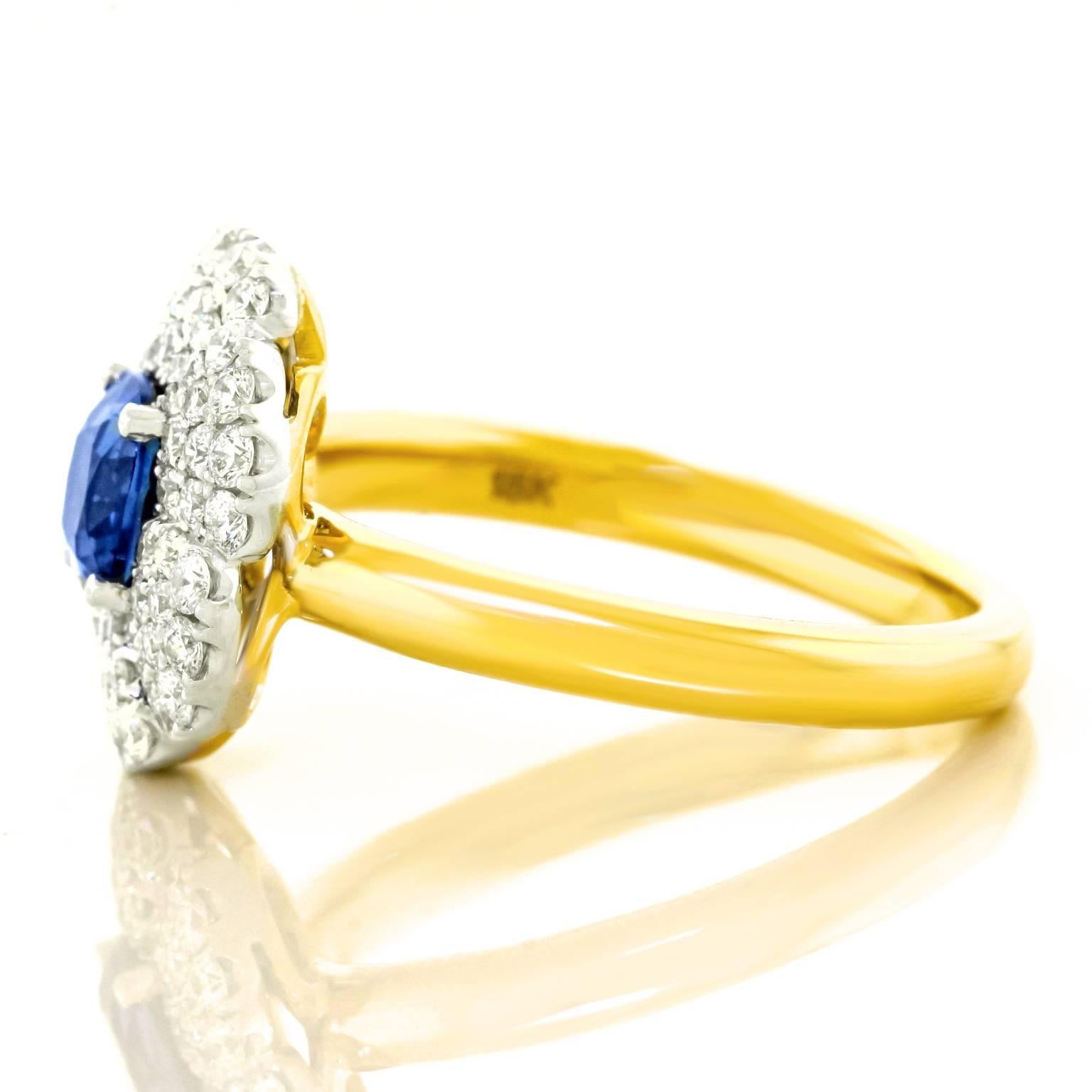 Spark Sapphire and Diamond Ring 2