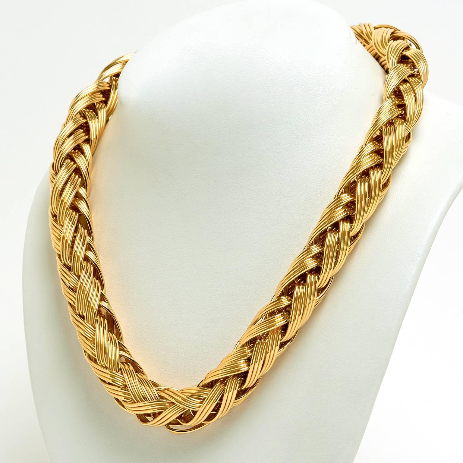 Women's Carl F. Bucherer Heavy Gold Necklace