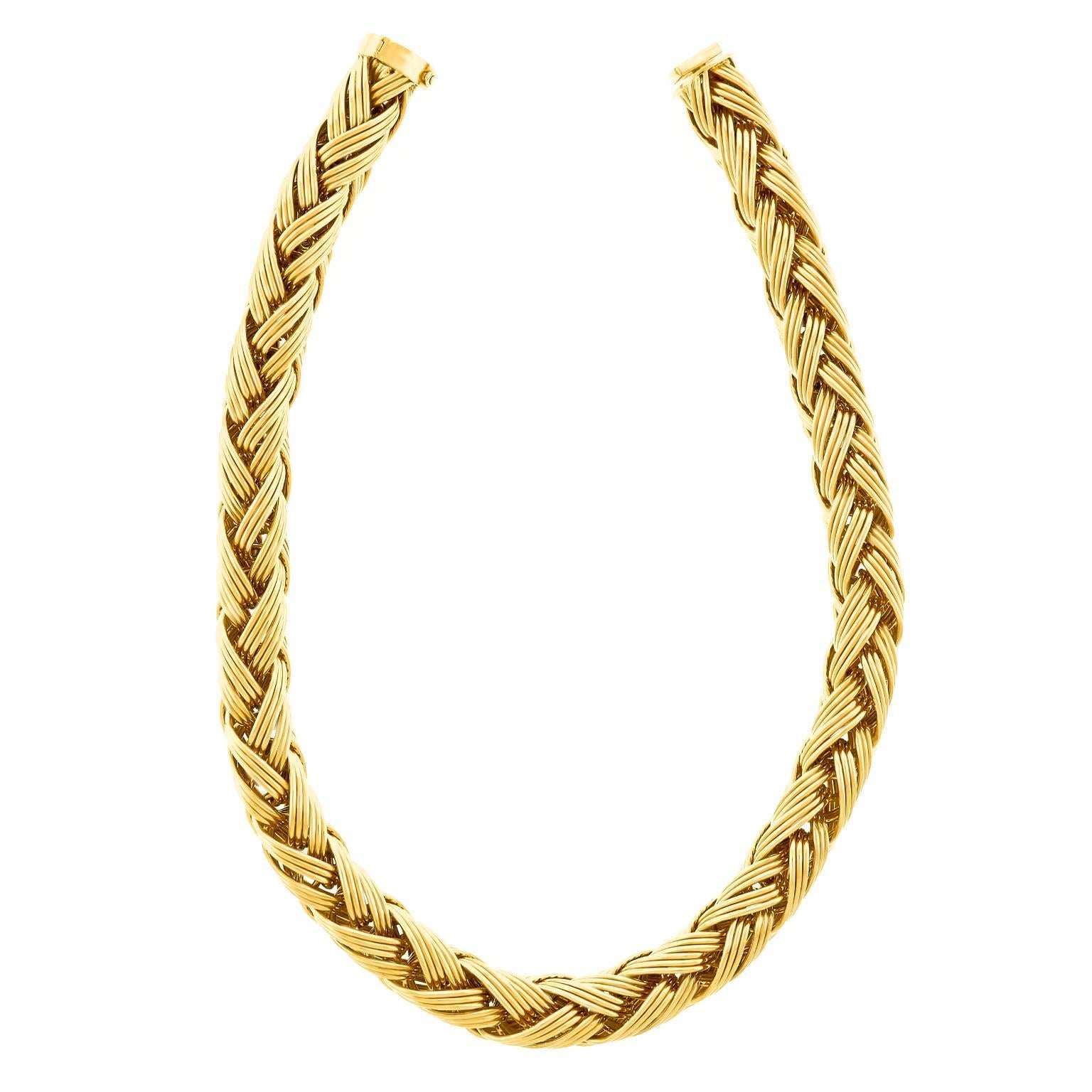 Carl F. Bucherer Heavy Gold Necklace 1