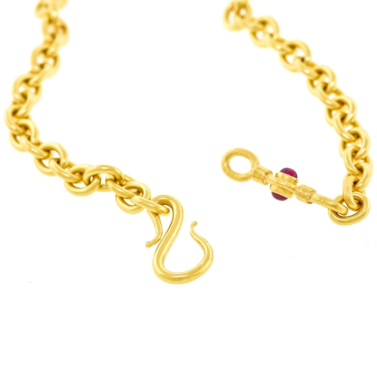 Women's Lilly Fitzgerald High-Karat Gold Necklace