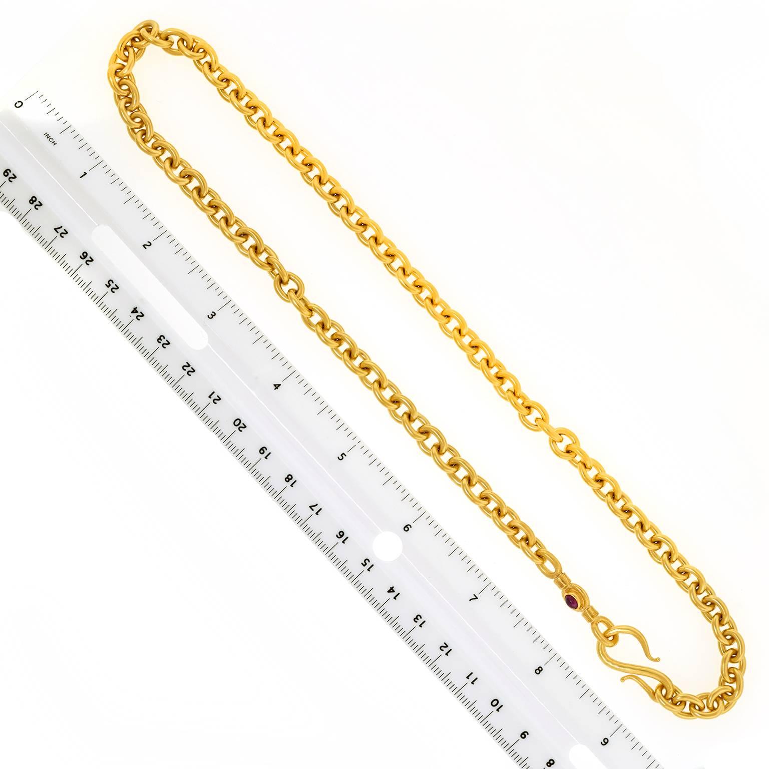 Lilly Fitzgerald High-Karat Gold Necklace 1