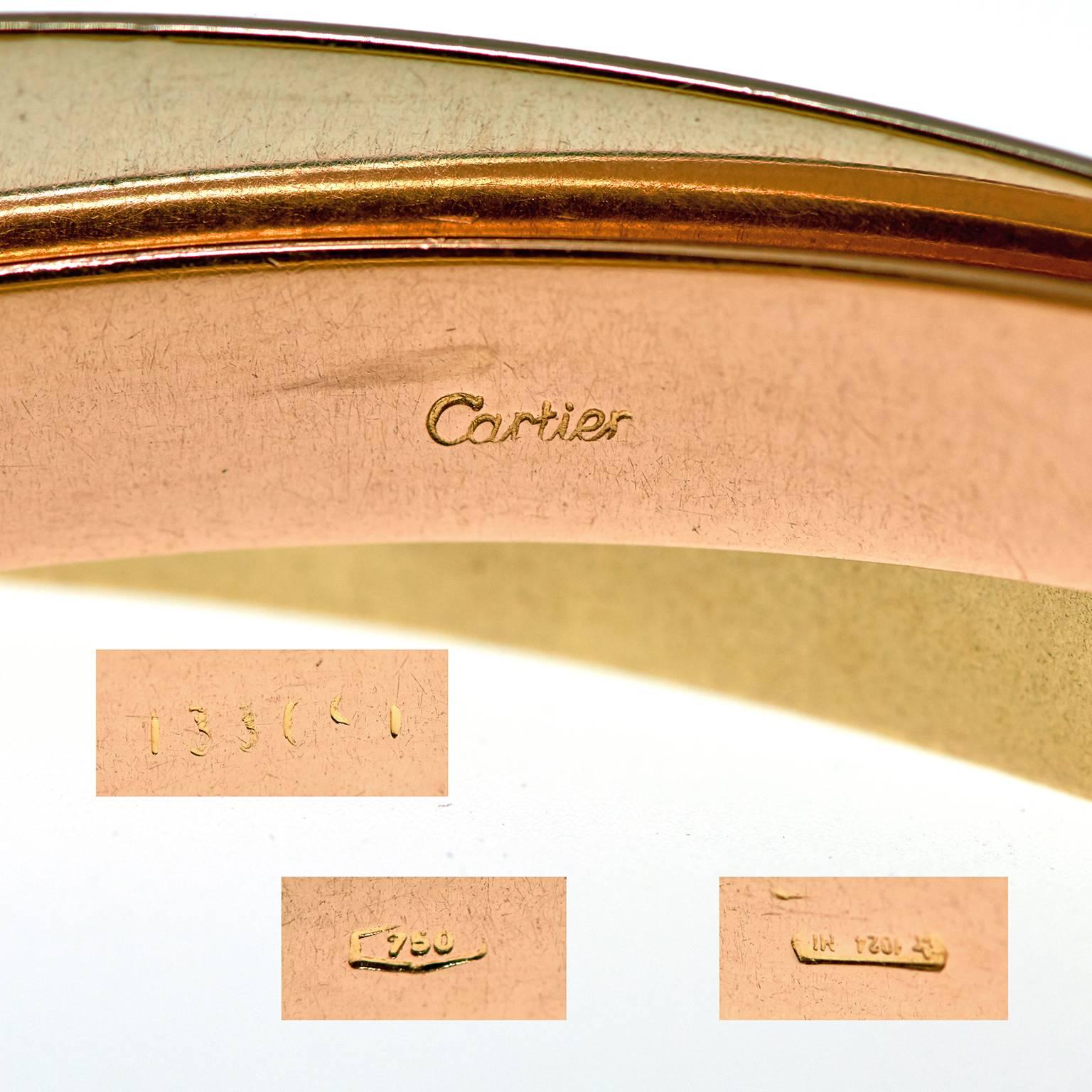 Cartier Gold Trinity Bracelet 1
