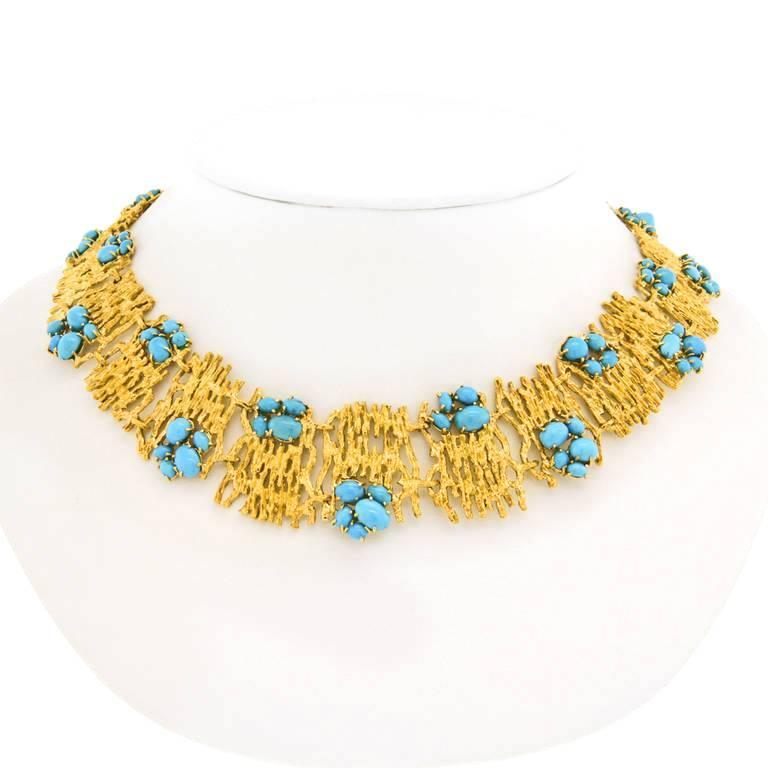 persian turquoise necklace