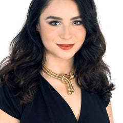 Weingrill for Ugo Piccini Gold Tubogas Lariat Necklace