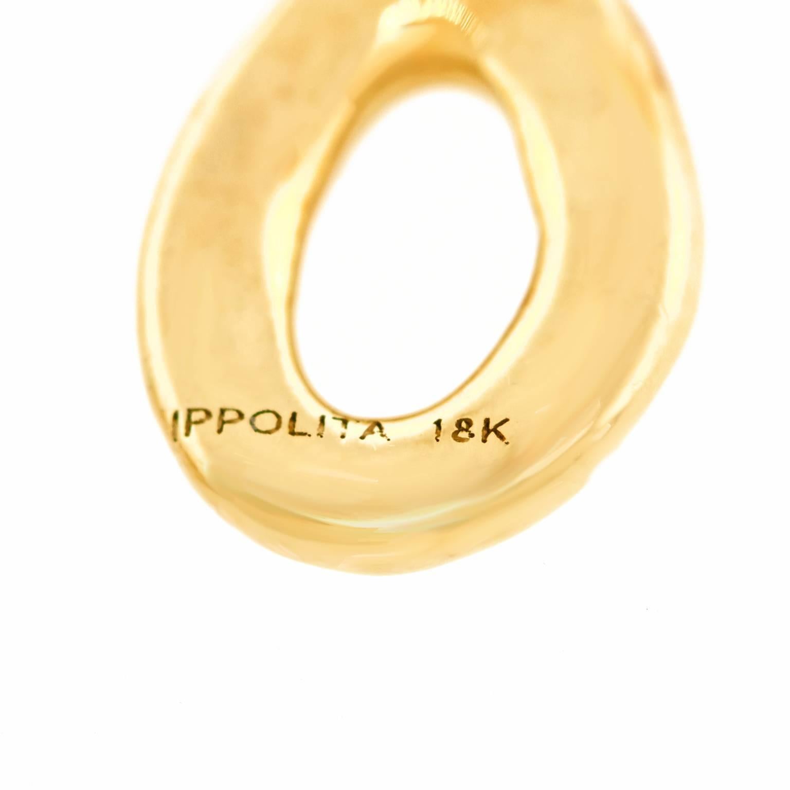 Ippolita Diamond Set Gold Chandelier Earrings 1