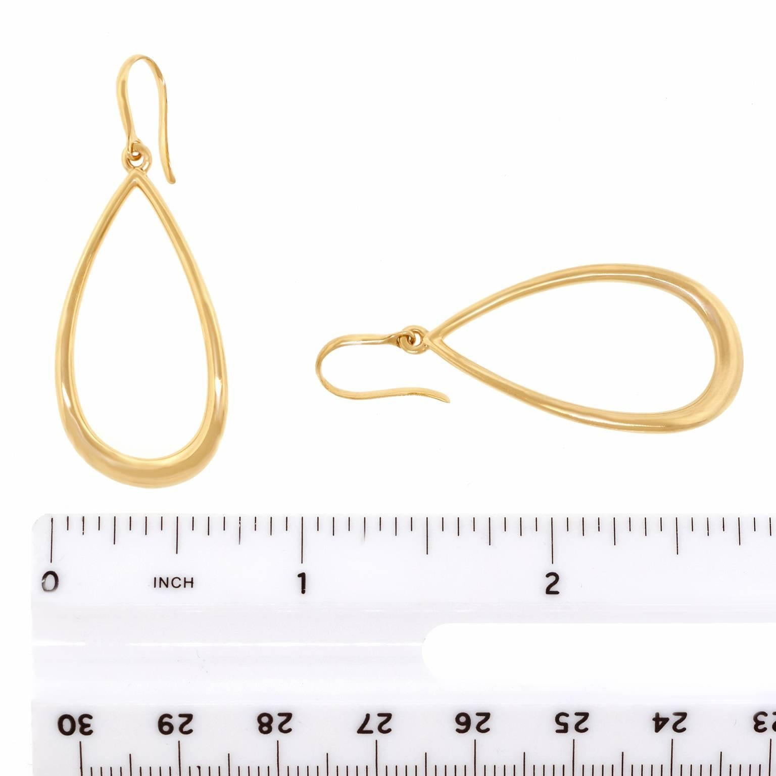 Tiffany & Co. Gold Hoop Earrings 2