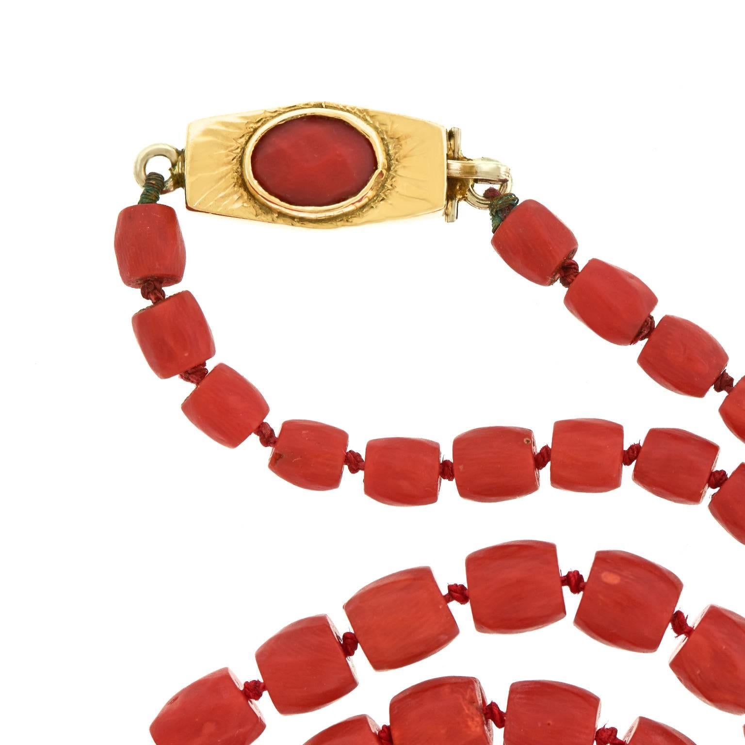Natural Coral Necklace 3