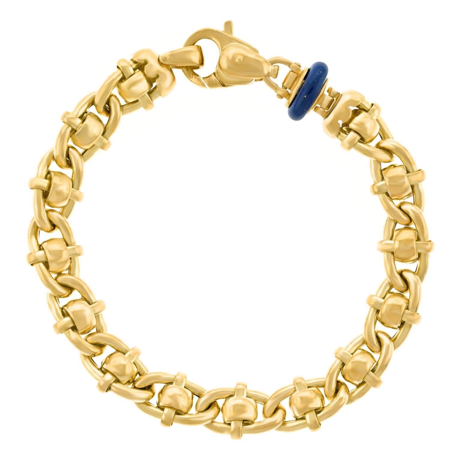 Easy Breezy Gold Link Bracelet 3