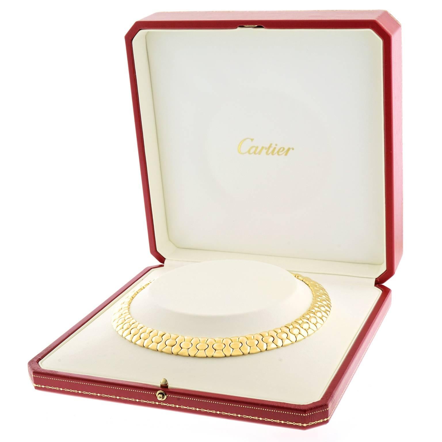 Fabulous Cartier Gold Necklace 3