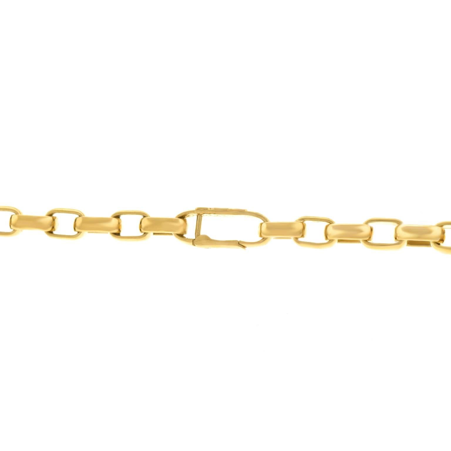 Gold Link Necklace 4